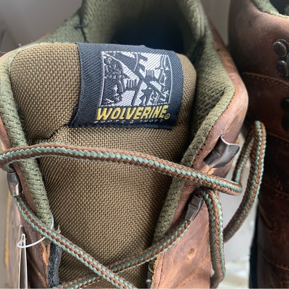 Wolverine Other - Wolverine Men's Brown and Olive Steel Toe Boots (Size 11M) NWT